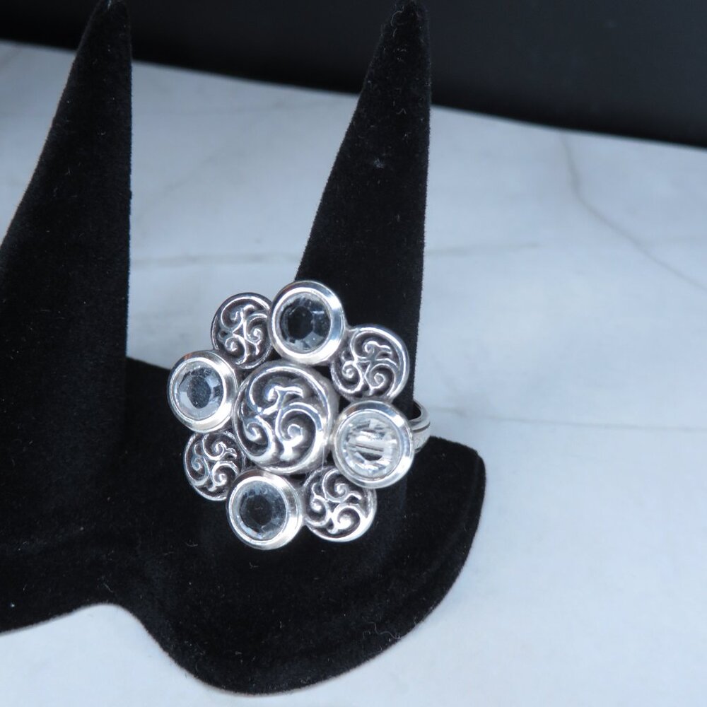 Brighton Silver Tone Ring - image 3